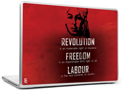 

Print Shapes Revolution freedom labour Vinyl Laptop Decal 15.6