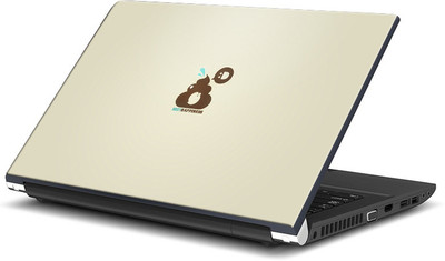 

ShopMantra Shit Happens Minimal Vinyl Laptop Decal 15.6