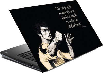 

hifex QUOTE BRUCE LEE vinyl Laptop Decal 15.6