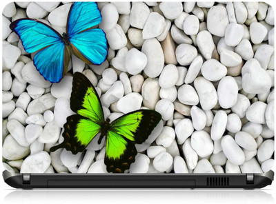 

Box 18 Butterflies On Pebble1522 Vinyl Laptop Decal 15.6