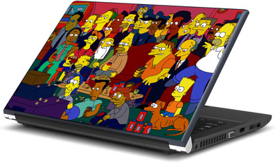 

Artifa Bart Simpson watching TV Vinyl Laptop Decal 15.6