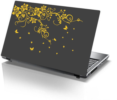 Decor Villa 27 Self Adhesive Vinyl Laptop Skin Compatible for 15.6 inch(Theme: Graffiti)