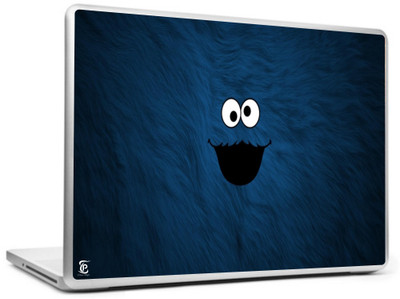 

Print Shapes Blue cookie monster Vinyl Laptop Decal 15.6