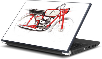 Artifa Artistic Motorcycle / Bike Vinyl Laptop Decal 15.6