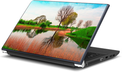 

Artifa River in Green Nature Vinyl Laptop Decal 15.6