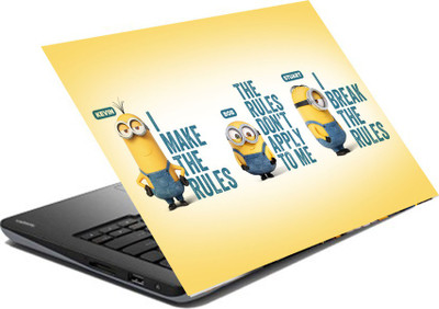 

hifex minions kevin bob and stuart vinyl Laptop Decal 15.6