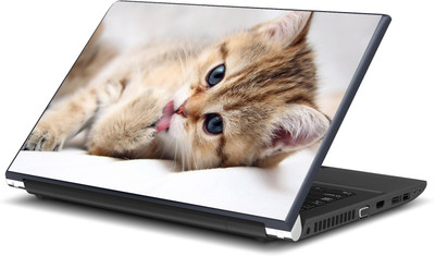 Artifa Cute Brown Cat Printed Vinyl Laptop Decal 15.6 Artifa Cute Brown Cat Printed Vinyl Laptop Decal 15.6