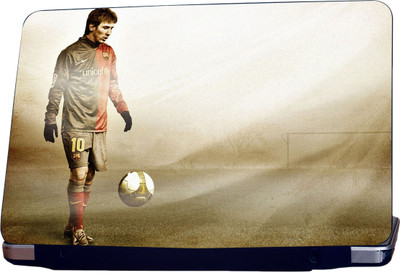 

ShopMantra Messi Playing Football Vinyl Laptop Decal 15.6