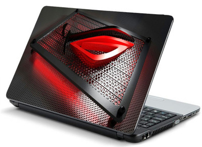 

Geek Asus Republic Of Gamers Net Logo HQ Laminated Vinyl Laptop Decal 15.6