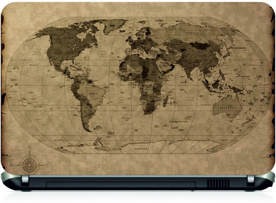 

Box 18 World Map355 Vinyl Laptop Decal 15.6