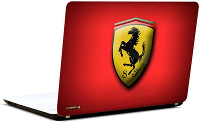 

Pics And You Ferrari Logo On Red 3M/Avery Vinyl Laptop Decal 15.6