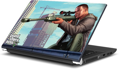 

ShopMantra Grand Theft Auto Sniper Shooter Vinyl Laptop Decal 15.6