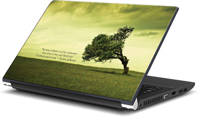 

ShopMantra Tree Of Liberty Quote Vinyl Laptop Decal 15.6