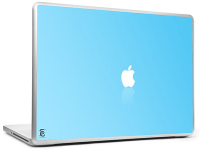 

Print Shapes Apple simple blue Vinyl Laptop Decal 15.6
