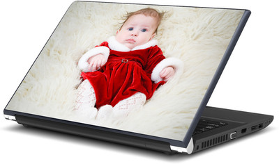 

Artifa Cute Baby in Red Dress Vinyl Laptop Decal 15.6