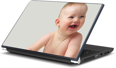 

Artifa Adorable Baby Smiling Vinyl Laptop Decal 15.6
