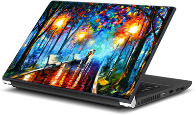 

ShopMantra Oil Canvas Painting Vinyl Laptop Decal 15.6