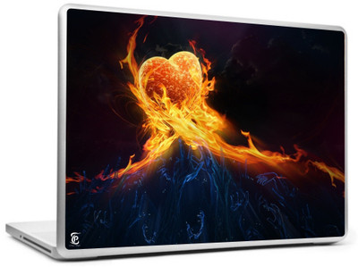 

Print Shapes Burning heart Vinyl Laptop Decal 15.6