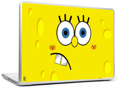 

Print Shapes Yellow abstract spongebob Vinyl Laptop Decal 15.6