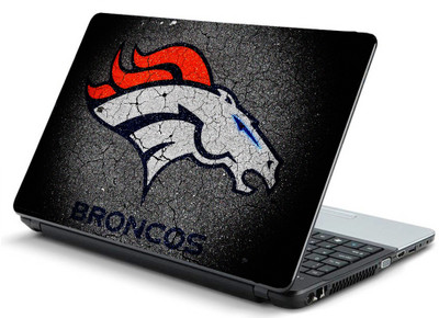 

Geek Broncos Symbol Logo HQ Laminated Vinyl Laptop Decal 15.6