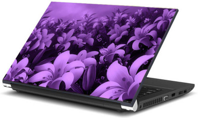 

Print Shapes Purple Lily Flowers Vinyl Laptop Decal 15.6