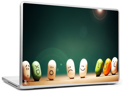 Print Shapes Happy pills Vinyl Laptop Decal 15.6