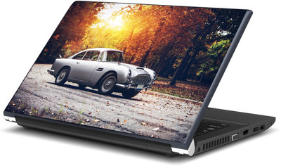 Artifa Vintage Silver Car Vinyl Laptop Decal 15.6