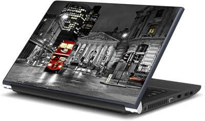 

Artifa Red Bus Vinyl Laptop Decal 15.6