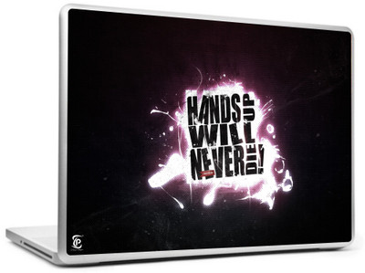 

Print Shapes Hands up will never die Vinyl Laptop Decal 15.6