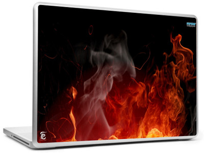 

Print Shapes Fire and smoke Vinyl Laptop Decal 15.6