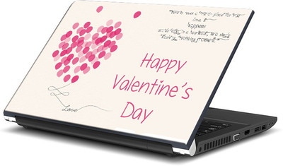 

ShopMantra Balloon Heart Valentines Design Skin Vinyl Laptop Decal 15.6