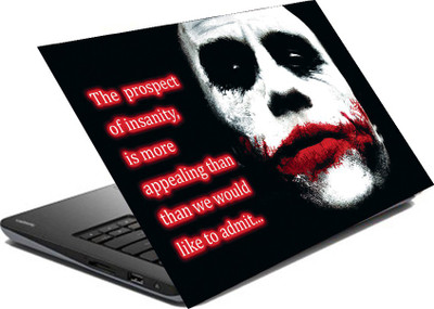 

hifex joker insane vinyl Laptop Decal 15.6