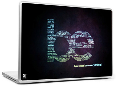 

Print Shapes Typo be Vinyl Laptop Decal 15.6