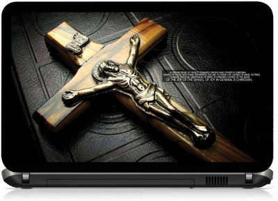 VI COLLECTIONS JESUS CHRIST PVC (Polyvinyl Chloride) Laptop Skin Compatible for 15.6 inch(Theme: Spiritual)