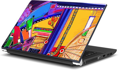 

ShopMantra Abstract Illustration Artwork Vinyl Laptop Decal 15.6