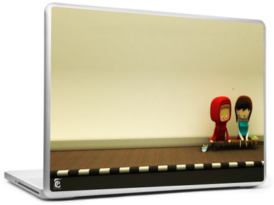 

Print Shapes Toy on bench Vinyl Laptop Decal 15.6