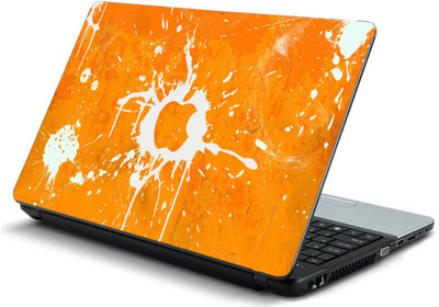 

Geek apple orange paint HQ Laminated Vinyl Laptop Decal 15.6
