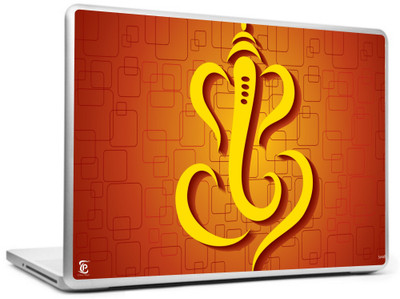 

Print Shapes Lord Yellow ganesha Vinyl Laptop Decal 15.6