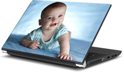 

ShopMantra Cute Baby Toddler Vinyl Laptop Decal 15.6