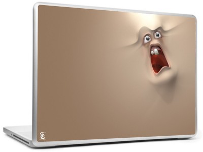 

Print Shapes Face in the wall Vinyl Laptop Decal 15.6