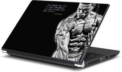 

ShopMantra The Bigger You Want To Grow Quote by Lenyn Vinyl Laptop Decal 15.6