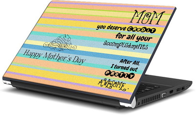 

ShopMantra Happy Mother's Day -SMFP00002245 Vinyl Laptop Decal 15.6