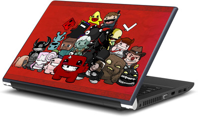 

Artifa Super Meat Boy Characters Vinyl Laptop Decal 15.6
