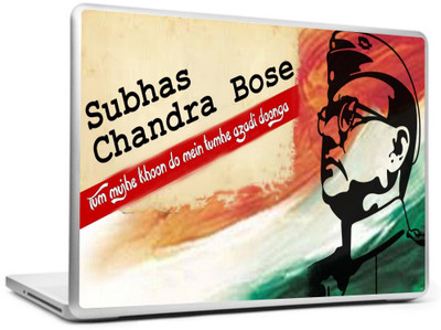 

Print Shapes Subhas Chandra Bose Vinyl Laptop Decal 15.6