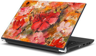 

ShopMantra Autumn Cherry Flower Painting Vinyl Laptop Decal 15.6