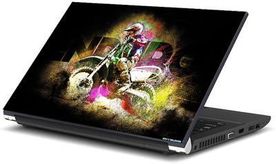 

Geek Enduro Racing Laminated Vinyl Laptop Decal 15.6