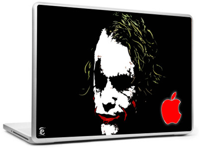 

Print Shapes Joker with red apple Vinyl Laptop Decal 15.6