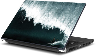 

ShopMantra Water Surfer in Ocean Vinyl Laptop Decal 15.6