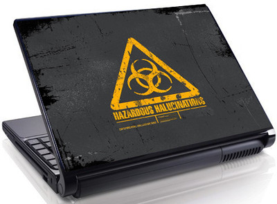 

Theskinmantra Danger Inside Vinyl Laptop Decal 15.6