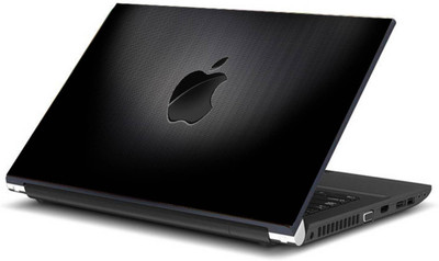 

Print Shapes Apple in dotted bg Vinyl Laptop Decal 15.6